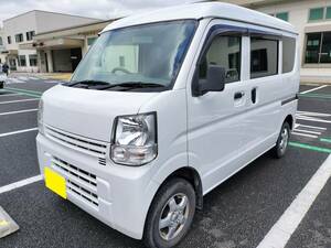 ★H28 NV100クリッパーバン　車検長い8年5月まで!!　11万キロ台　修復歴なし!!　キーレス　ETC　ナビTV　リアフィルム貼り　機関良好です★