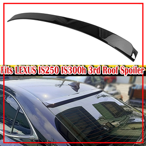 塗装込み 2013-2019 レクサス GSE3 ASE30 AVE30 IS350 IS300h IS250 IS200t ISF リアルーフスポイラー D TYPE ABSの材質 各純正色対応
