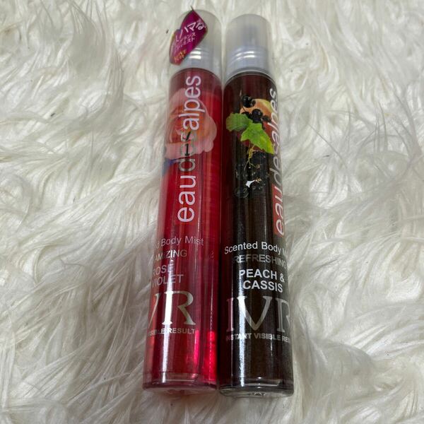 IVR フレグランススプレー 75ml（ローズ&バイオレット)(ピーチ&カシス). 2本セット