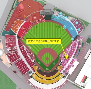 # Rakuten Eagle spare . war ticket 6/14( gold ) most front row. 2 seat good seat! free shipping #