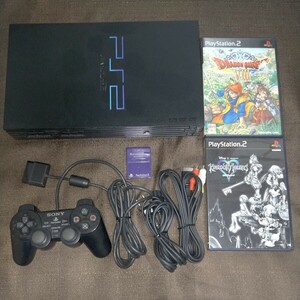 PS2 SCPH-39000 body complete set + soft set ( Kingdom Hearts, gong ke8)