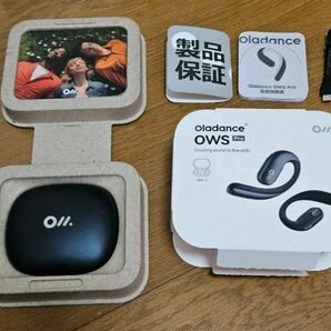 オープンイヤーイヤフォン OWS Pro OLA07-BLK ブラック
