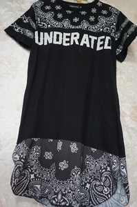 ▲underated london半袖Tシャツワンピース ▲