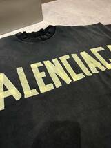 ★BALENCIAGA バレンシアガ Tシャツ TAPE TYPE Tシャツ テープタイプ 正規店購入品_画像3