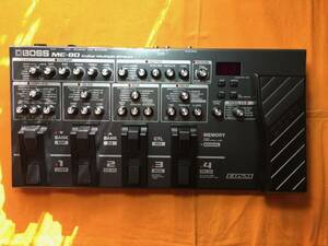 中古美品 BOSS Guitar Multiple Effects ME-80 音出ししただけの美品、購入時の物あり　USBケーブルが違うかも　