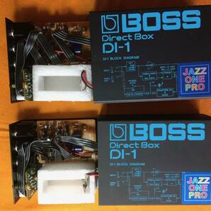 中古 BOSS / DI-1 タイレクトホックス(DI) 2個セット 古い物ですが、まだまだ使えます。電池は付属しませんの画像8