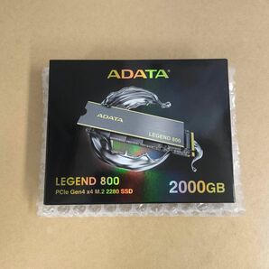 新品未開封 2TB M.2 SSD ADATA LEGEND 800