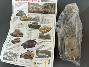 海洋堂 カプセルQ　ワールドタンクデフォルメ２　W.W.2 名戦車編　　八九式中戦車　茶褐色