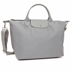 【新品】ロンシャン LONGCHAMP ル　プリアージュ　ネオ　2wayバッグM セメント