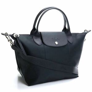 【新品】ロンシャン LONGCHAMP ル プリアージュ ネオ 2wayバッグS ブラックの画像1