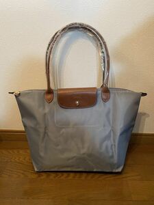 【新品】ロンシャン LONGCHAMP ル プリアージュ ショルダーバッグL グレー