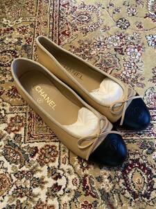  новый товар CHANEL Chanel ba Rely na обувь 37 23.5cm