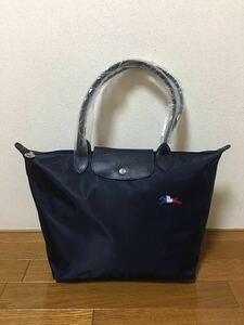 【新品】ロンシャン　LONGCHAMP ル プリアージュ　コレクション ショルダーバッグL ネイビー