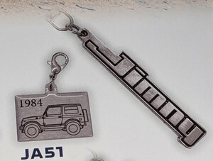 JA51 SUZUKI Jimny metal key holder collection toys cabin Gacha Gacha ga tea 