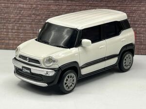 即決有★プルバックカー SUZUKI スズキ XBEE クロスビー ピュアホワイトパール 白 カラーサンプル★ミニカー