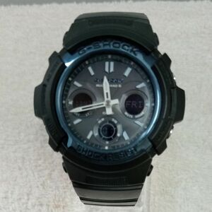  CASIO　カシオ G-SHOCK 電波ソーラー　AWG-M100A 稼働品　美品