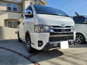 R1992　7type　HiAce　S-GL ダークプライムII　ディーゼル　4WD 寒冷地仕様　両側P スライド窓　4ナンバー　公認8 person　フルEquipment