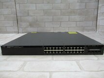 ▲Ω 新DK 0530t 保証有 Cisco【 WS-C3650-24TD-EV04 】シスコ Catalyst 3650-24 2×10G スイッチ 領収書発行可能_画像4