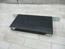 ▲Ω 新DK3 0547t 保証有 Cisco【 C841M-4X 】シスコ 800Mシリーズ ルーター　ACアダプタなし 動作確認・初期化済み 領収書発行可能_画像1