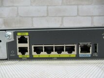 ▲Ω 新DK3 0550t 保証有 Cisco【 C841M-4X 】シスコ 800Mシリーズ ルーター　ACアダプタなし 動作確認・初期化済み 領収書発行可能_画像6