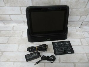 Ω 新D 0213♪ 保証有 TEC【 TBL-200-01-R 】テック セルフオーダーシステム タブレット端末 クレードル/ バッテリー付