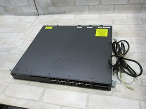 Ω 新DK 0571t 保証有 Cisco【 WS-C3650-24TD-E V04 】シスコ Catalyst 3650-24 2×10G スイッチ 動作確認・初期化済み 領収書発行可能