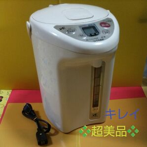 ★ TIGER タイガーVE電気まほうびん PVN―B300（容量：3.0L）ミルキ―ホワイト　（とく子さん）