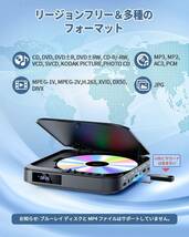 ミニDVDプレーヤー 1080PサポートFELEMAN DVD/CD再生専用モデル リージョンフリー CPRM対応_画像1