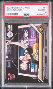 PSA10 Bowman University Now 64 Caitlin Clark R ケイトリン・クラーク RC Rookie Card ルーキーカード