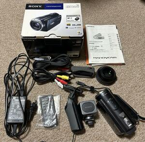 SONY デジタルビデオカメラ 2009年製 HDR-CX520V+アクセサリー数点