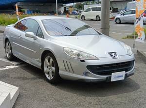 仙台市発 2006Peugeot 407 GH-D2CPV Coupe Vehicle inspectionR8/1迄 HDDNavigation クルコン ETC Bカメラ HID Must Sell!!