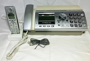 KGNY4070 brother Brother komyushe personal fax FAX-330DL telephone machine FAX parent machine cordless handset Junk present condition goods 