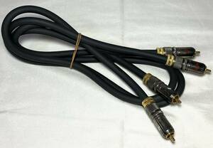 KGNY4042 ZAOLLA The Ora SILVERLINE silver line RCA cable audio cable 2 pcs set present condition goods ⑤