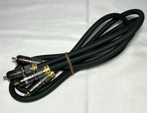 KGNY4039 ZAOLLA The Ora SILVERLINE silver line RCA cable audio cable 2 pcs set present condition goods ②