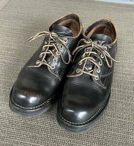 viberg boot oxford ヴァイバーグ　オックスフォード　クロムエクセル　レザー ブラック 26.5 