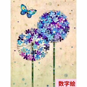 数字絵　ペイントバイナンバー　油絵　ぬりえ　可愛いネギ坊主