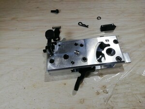 [ junk ]Guns Modify aluminium trigger box round GBB MWS M4 series for 