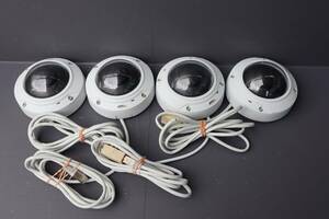 E8781(RK) L 4 pcs. set Axis communication zAXIS M3007-PV fixation dome type network camera 