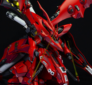 Art hand Auction HGUC 1/144 Nightingale produit fini peint remodelé, personnage, Gundam, Produit fini