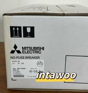 【 新品★送料無料 】MITSUBISHI三菱電機ノーヒューズ ブレーカー NF400-SW 4P 300A 保証6ヶ月