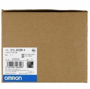 【 新品★送料無料 】OMRON/オムロン PLC CPU装置 CP1L-M30DR-A 6ヶ月保証