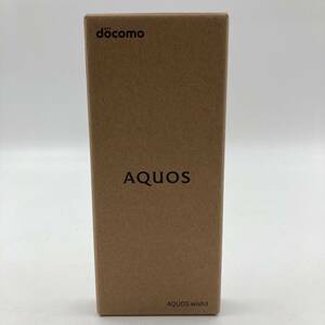 シャープ AQUOS Wish3 SH-53D ブラック SIMロック解除済み ②