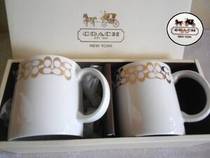  Coach COACH signature mug 2 customer 