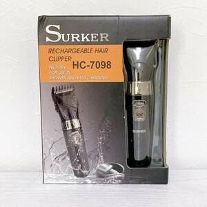 SURKER　電動バリカン　防水　水洗い可　プロ仕様　1０段階調節可　Pruvansay HC-7098