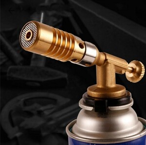 * new goods * free shipping * copper made gas torch burner camp multifunction torch gas spray machine outdoor kitchen articles barbecue 