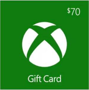 マイクロソフト ギフトコード 70ドル Xbox Digital Gift Card $70