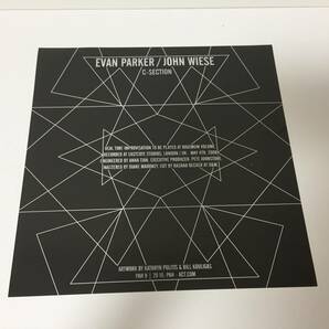 Free Improvisation【LP】John Wiese, Evan Parker / C-Section / オリジナルの画像5