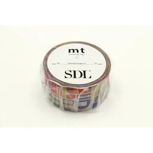 カモ井 mt × artist series SDL Remixed Shapes MTSDL03 /マスキングテープ マステ デザイン ラッピング プレゼント