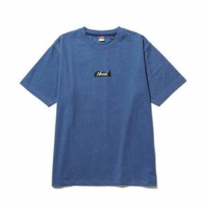 NANGA ナンガ　クルーネックロゴTシャツ　メンズ　ネイビー　XL