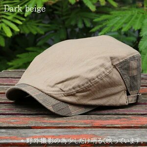  шляпа мужской женский Golf шапочка casual кепка hunting cap хлопок проверка .. длинный темный .-ju